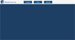 Desktop Screenshot of privatereporting.com